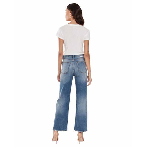 Boyish The Mikey Wide Leg Flare Jeans - Picture 3 of 9